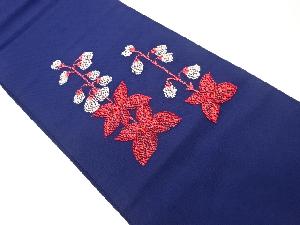 花模様織出し名古屋帯